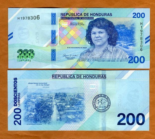 Honduras 200 lempiras 2023 - honduras,,