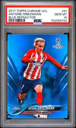 2017 topps chrome uefa antonie - 2017,
