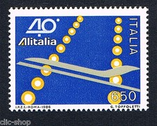 ITALIA UN FRANCOBOLLO ALITALIA