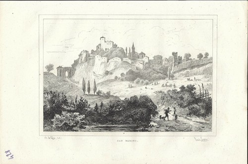 Stampa antica san - stampa,