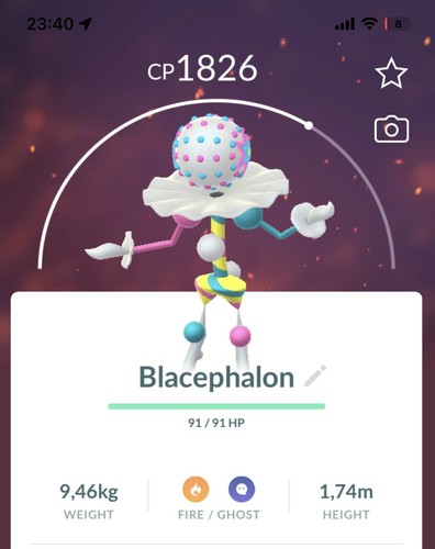 Blacephalon pokemon gen7 - gen7, go