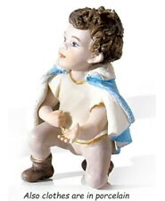 Statuina in porcellana Capodimonte Principe Azzurro figura bambino statuetta new