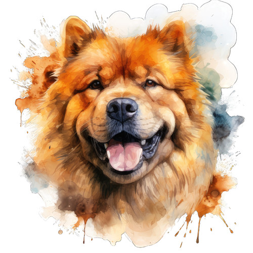Adesivo auto chow cani - auto,