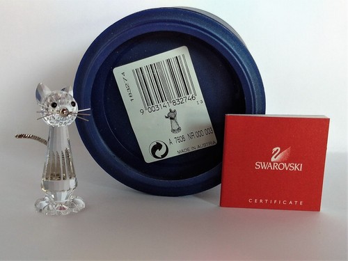 Swarovski gatto riedizione - gatto,