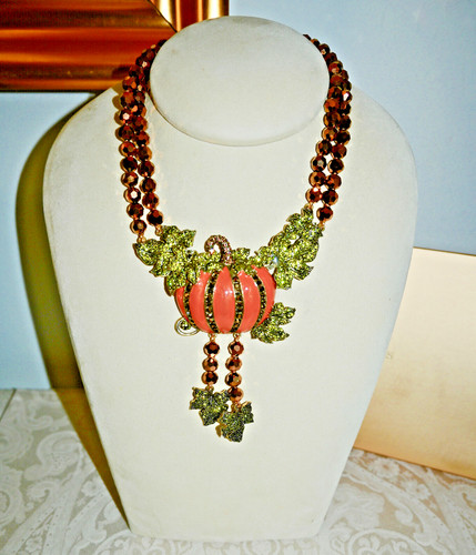 Collana goccia smalto