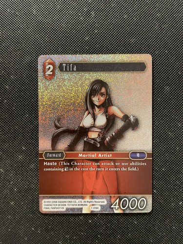 Final fantasy tcg opus - final, tifa
