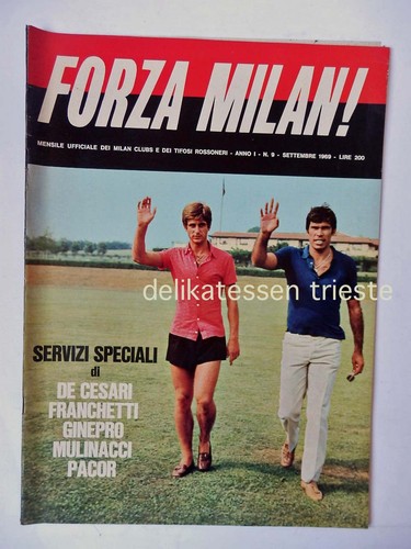 Forza milan rivista tifosi - milan,