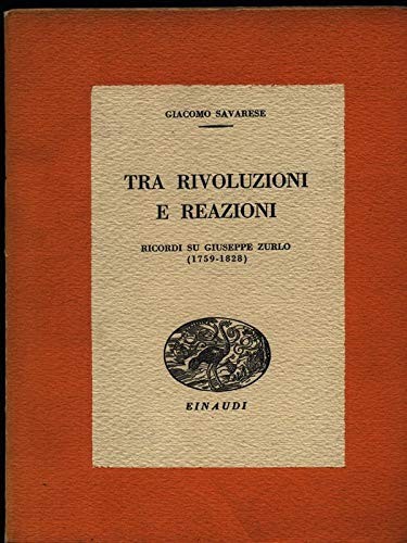 Tra rivoluzioni reazioni - tra,