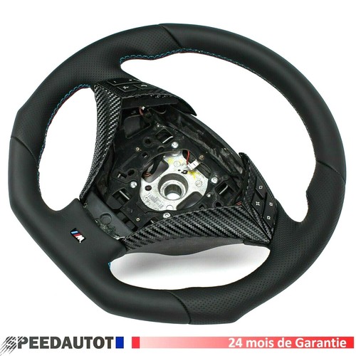 Volante appiattito pelle - in,