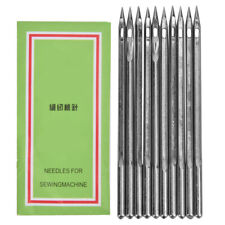 10 Pezzi Ago Macchina Riparazione Scarpe Argento Acciaio Inox Pelle (SL-18)