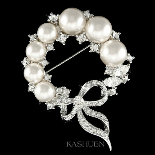 Sposa perla corona fiori in - perla,