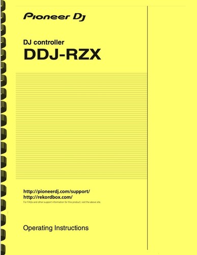 Pioneer ddj rzx - controller, dj
