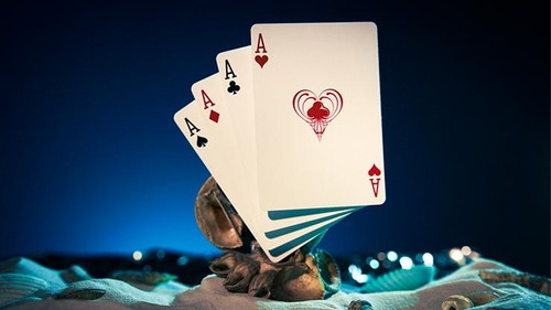 Jellyfish playing cards meduse - cards,