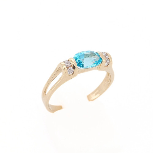 Anello donna topazio oro - donna,