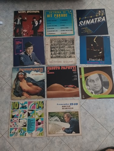 Lotto dischi giri vinili - 11,