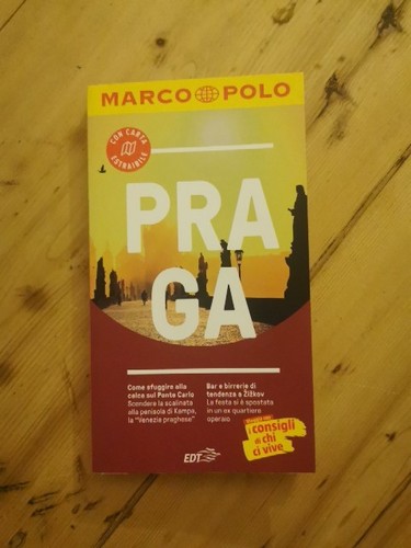 Guida praga con - praga, carta