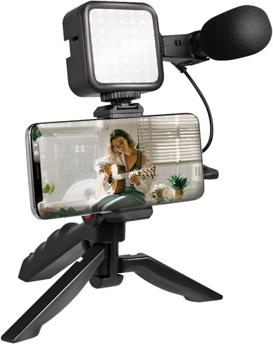 Vlogger kit con luce - luce, (36