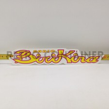 Adesivo Vintage Sticker Aufkleber 80's - Radio Birikina Formato Medio RIF. J5