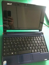 portatile Acer Aspire One series mod ZG5 windows XP home tutti pezzi di ricambio