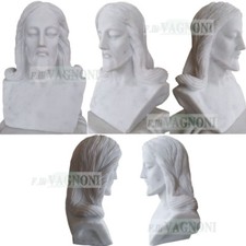Scultura testa busto cristo