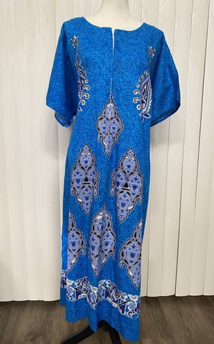 Abito hawaiano muumu batik blu - hawaiano,