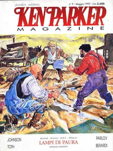 Fumetto ken parker - parker, magazine
