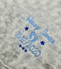 COPERTA NEONATO PERSONALIZZATA