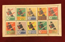 C324 - Libretto Francobolli Chiudilettera "IV^ Campagna Antitubercolare" - 1934