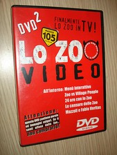 RARO DVD LO ZOO DI 105 VIDEO