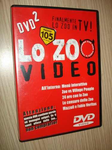 Raro dvd zoo 105 video - di,