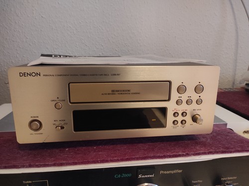 Denon stereo cassette tape - denon,