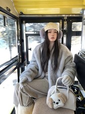 Cappotto pelliccia donna