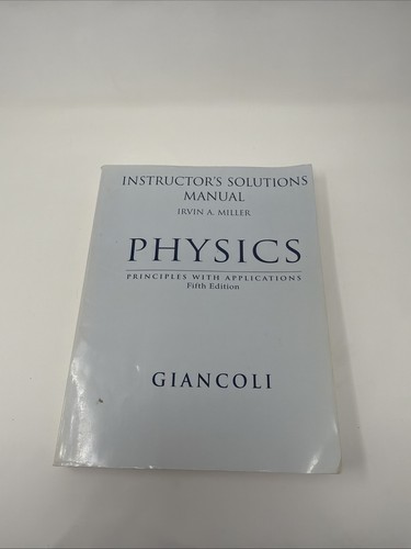 Physics principles giancoli - physics,