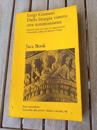 Dalla liturgia vissuta - , una