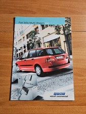 Brochure Fiat Stilo Multi Wagon Van Lingua Italiana 11 Pagine Edz 10/2003