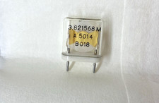 Oscillatore al quarzo 3.821568 MHz VETRO – NOS Vintage –   (1pcs)