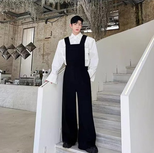 Salopette uomo corea vita alta - salopette,