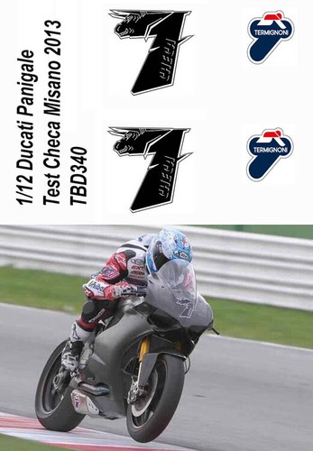 Decals per ducati - 1/12,
