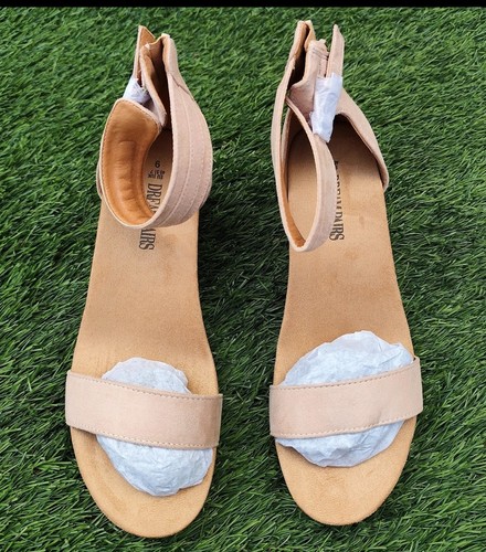 Coppia sandali zeppe beige - sandali,,