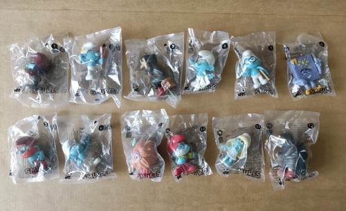Puffi burger king collezione - puffi,