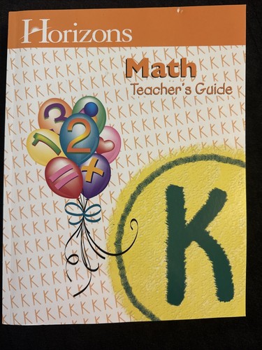 Horizons kindergarten math - kindergarten,