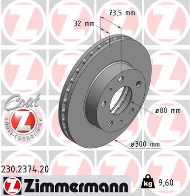 Zimmermann 230 2374 disco - 230.2374.20,