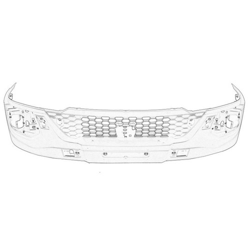Paraurti anteriore iveco - paraurti,