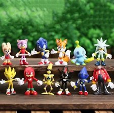 Sonic set personaggi 12 pz 6cm
