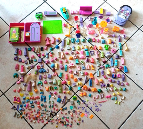 Polly pocket lotto abiti - pocket,