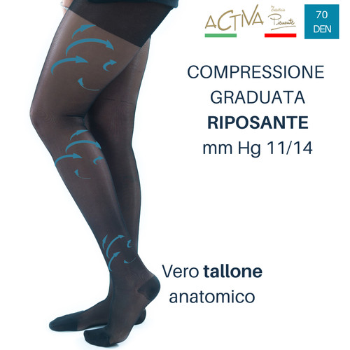 Collant compressione graduata
