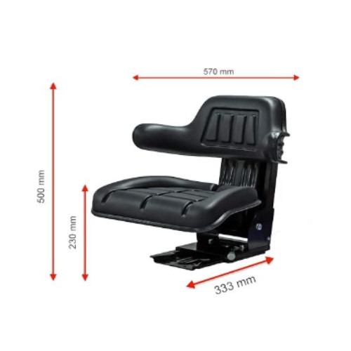 Sedile universale per trattore - sedile,