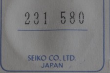 TERZA RUOTA-THIRD WHEEL-231-580  231580  Seiko 7T32B 7T42B 7T62A 7T92A 0JEWELS