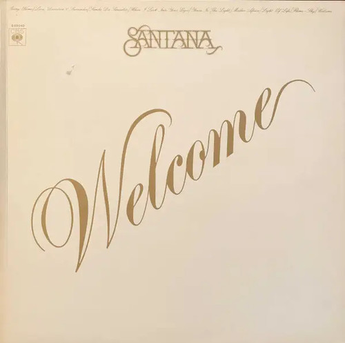 Santana welcome vinile - welcome, lp