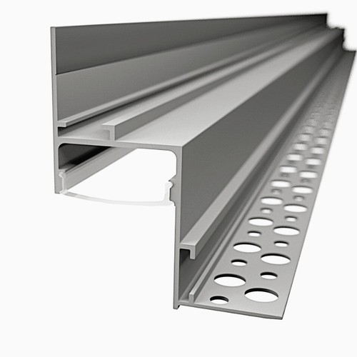 Profilo alluminio aurora 2m - alluminio,